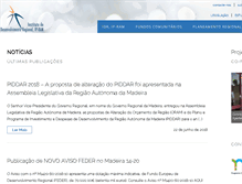 Tablet Screenshot of idr.gov-madeira.pt